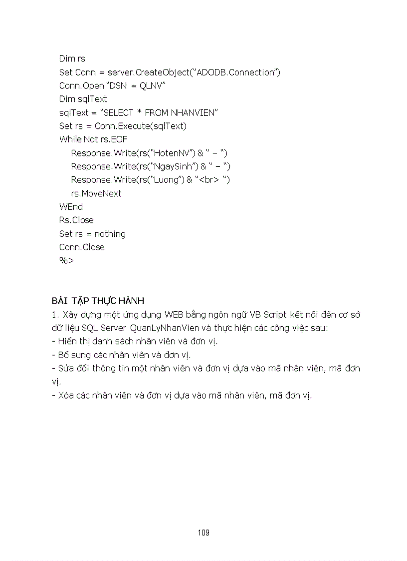 image for page Giáo Trình học môn SQL server