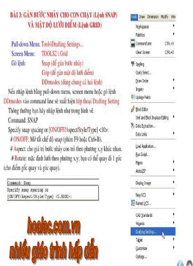 image for page Hướng dẫn Toàn tập AutoCad2008 Bản Tiếng Việt