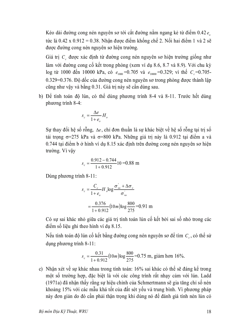 image for page Bài tập Cơ Học Đất và Lời Giải đính kèm rất dễ hiểu