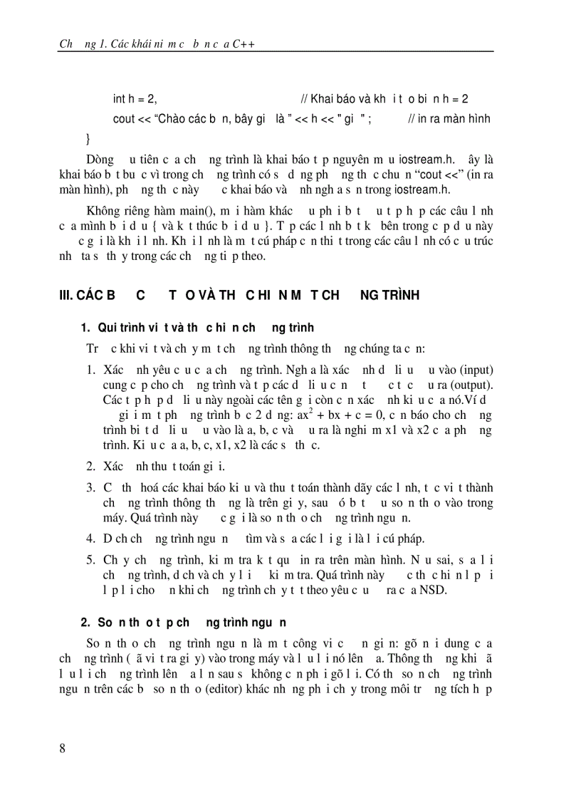 image for page Giáo Trình Phương Pháp Lập Trình C