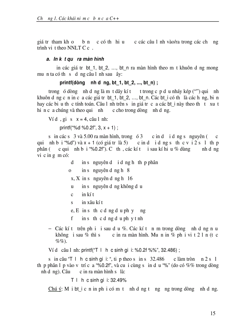 image for page Giáo Trình Phương Pháp Lập Trình C