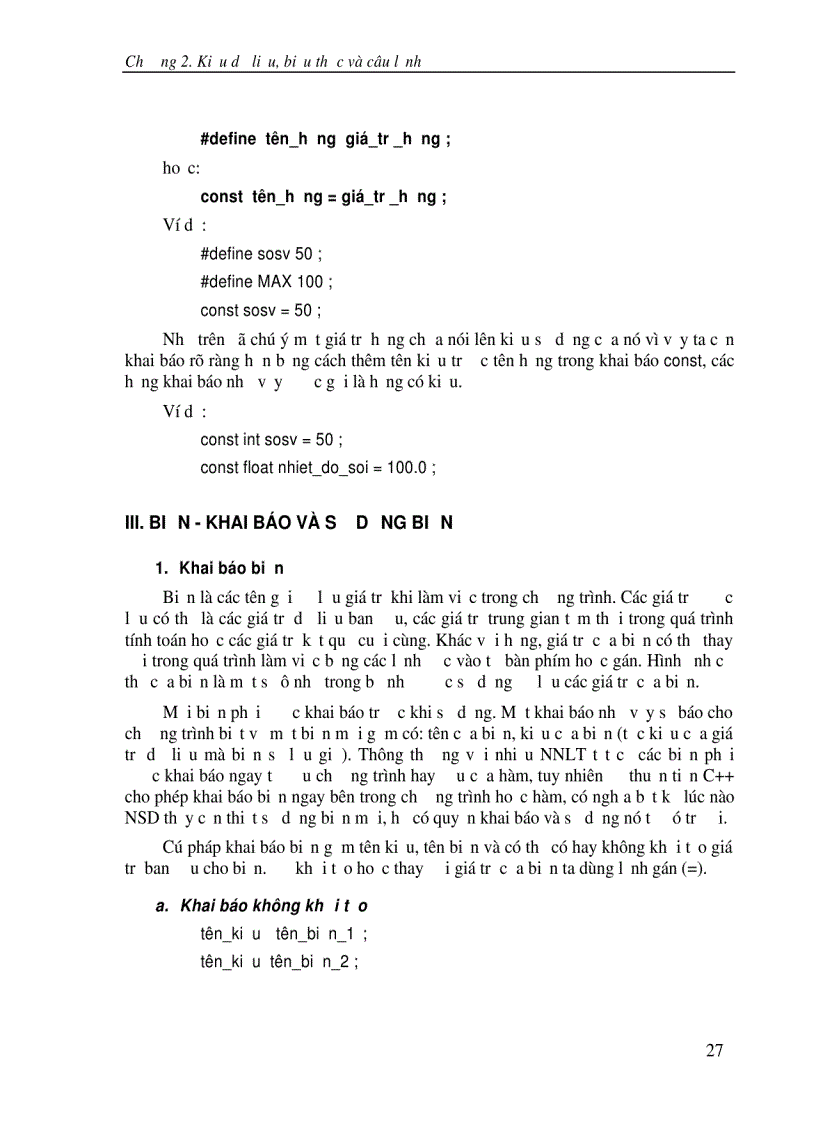 image for page Giáo Trình Phương Pháp Lập Trình C