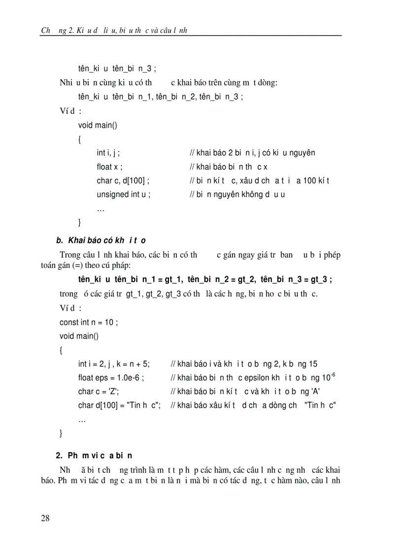 image for page Giáo Trình Phương Pháp Lập Trình C