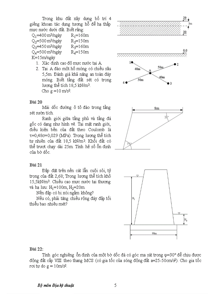 image for page Bài tập địa chất công trình