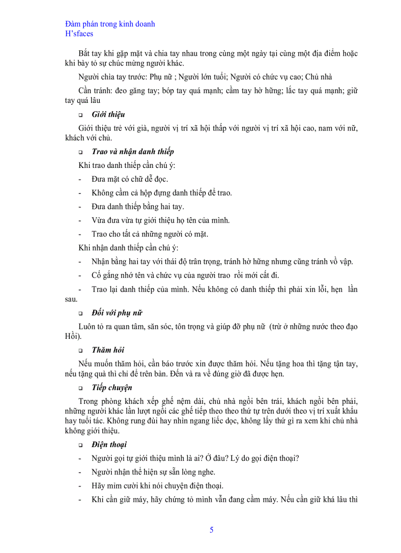 image for page Tài liệu về đàm phán thương lượng trong kinh doanh