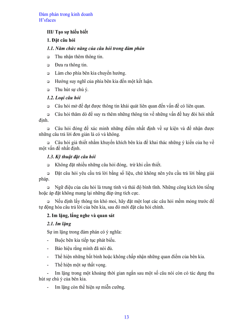 image for page Tài liệu về đàm phán thương lượng trong kinh doanh