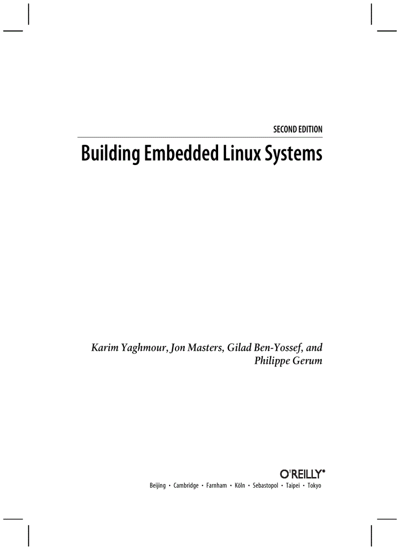image for page Building Embedded Linux Systems