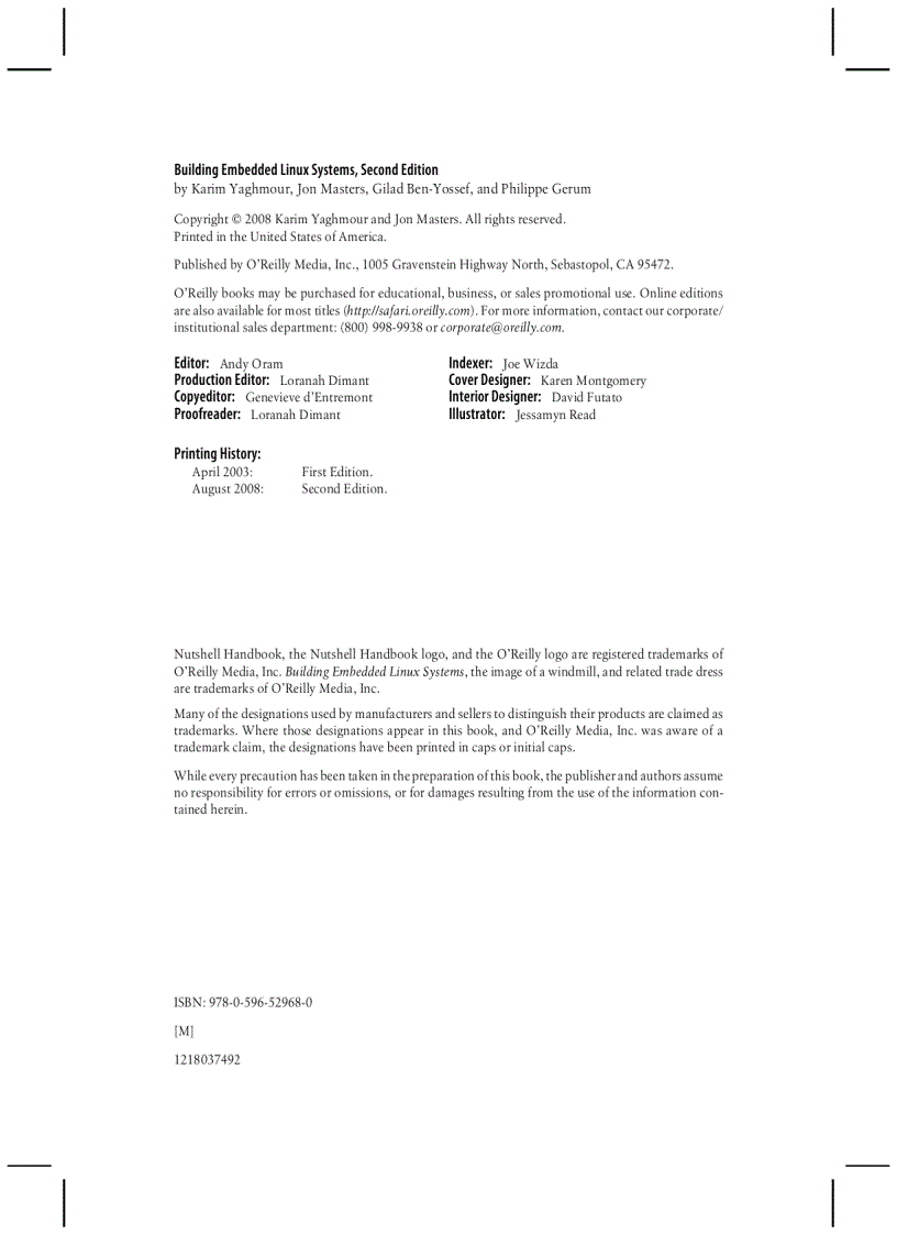 image for page Building Embedded Linux Systems