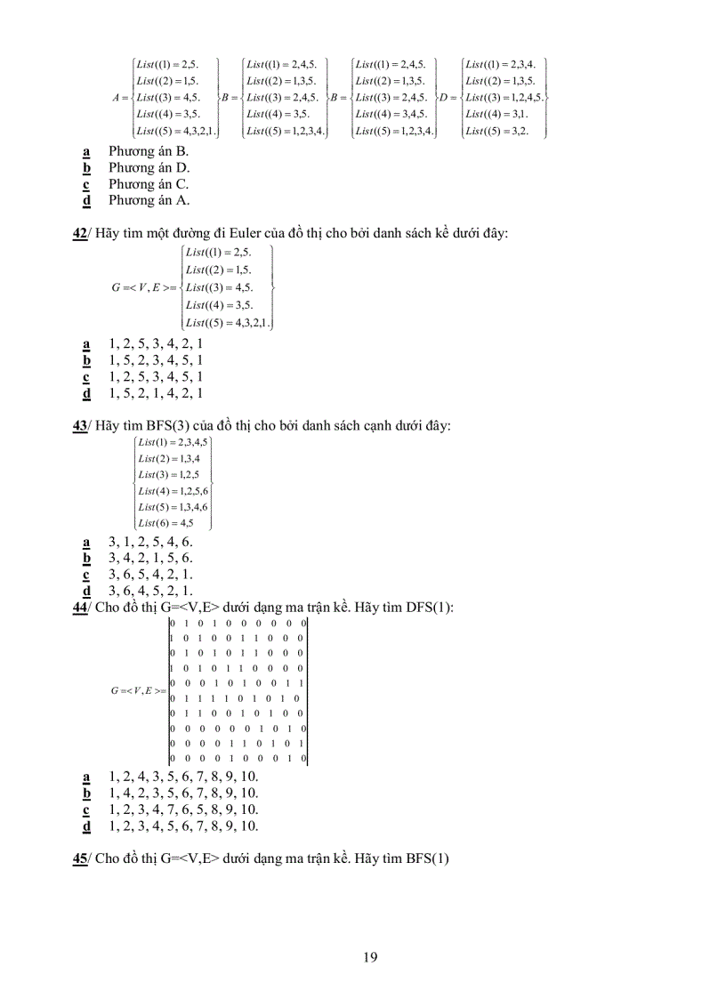 image for page Ngân hàng đề thi toán rời rạc 2