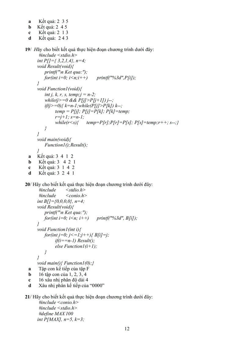 image for page Ngân hàng đề thi môn kĩ thuật lập trình