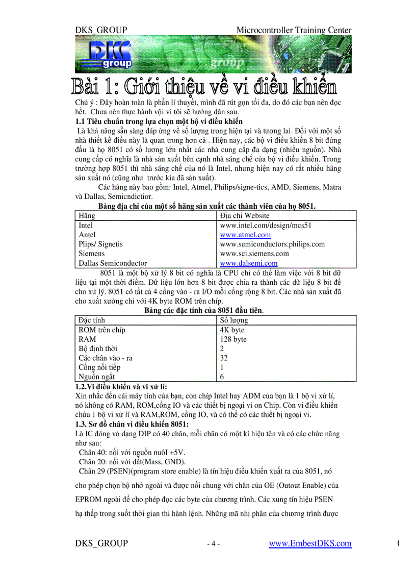 image for page Giáo trình 8051