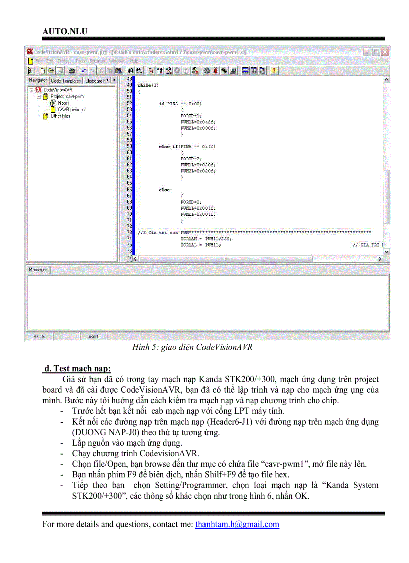 image for page AVR điều khiển động cơ PWM