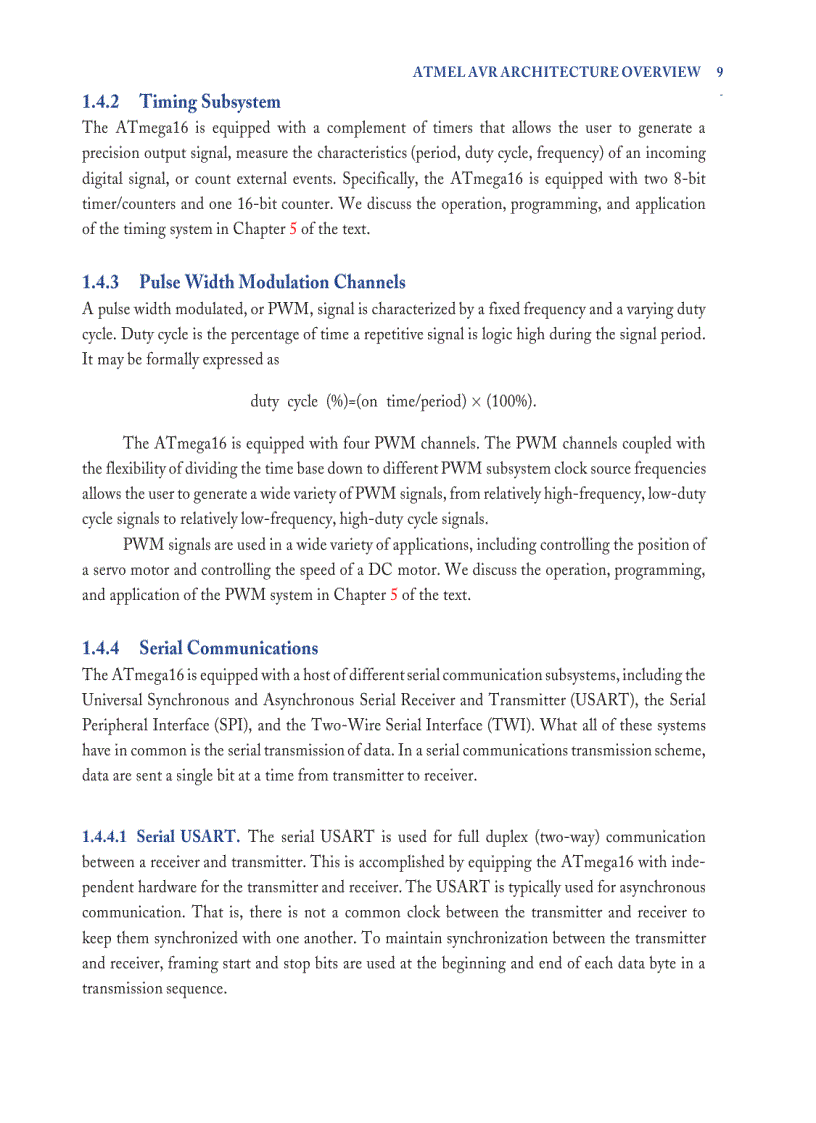 image for page Atmel AVR Microcontroller PrimerPro gramming and Interfacing