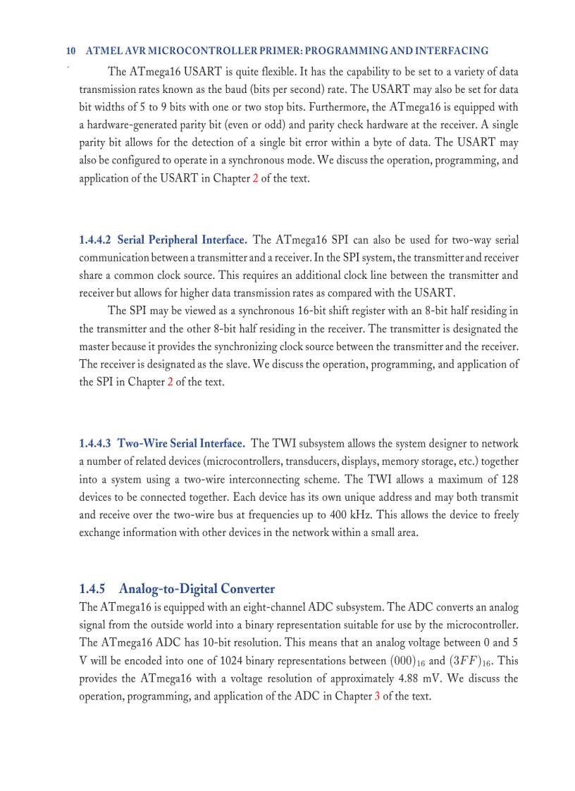 image for page Atmel AVR Microcontroller PrimerPro gramming and Interfacing