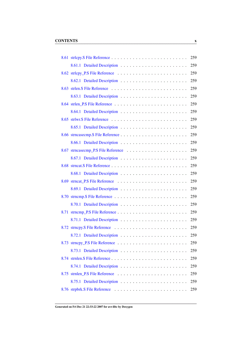image for page Avr libc user manual 1 6 1