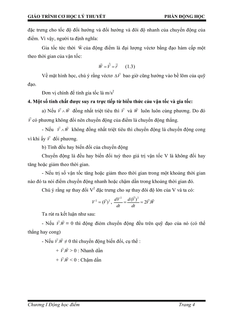 image for page 3 bộ giáo trình Cơ học lý thuyết