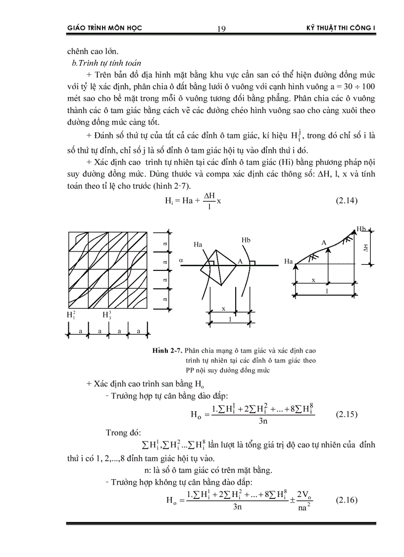 image for page Giáo trình môn kĩ thuật thi công 1 của lê khánh toàn