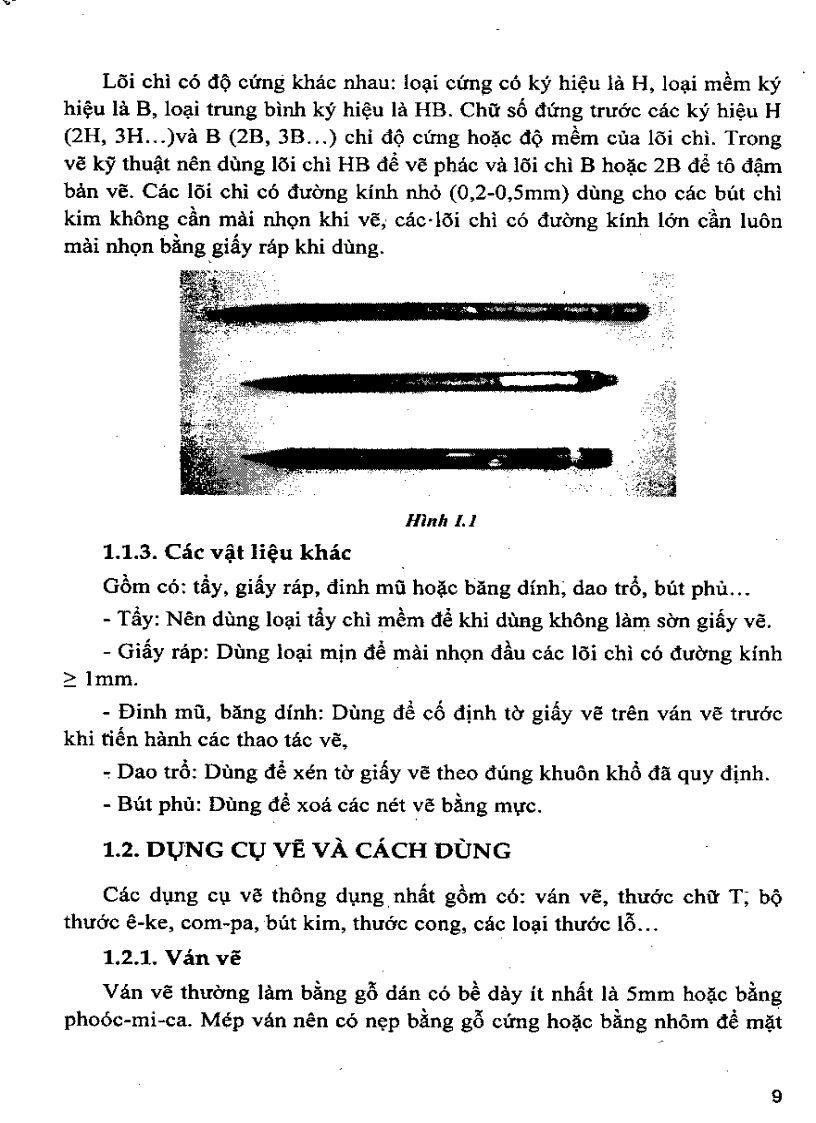 image for page Giáo trình vẽ kỹ thuật dân dụng của nguyễn quang cự nguyễn mạnh dũng
