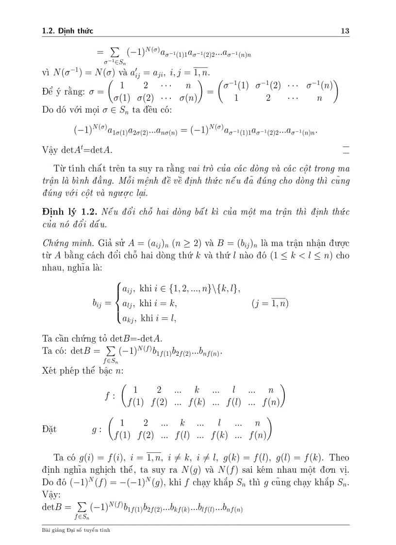 image for page Đại số tuyến tính