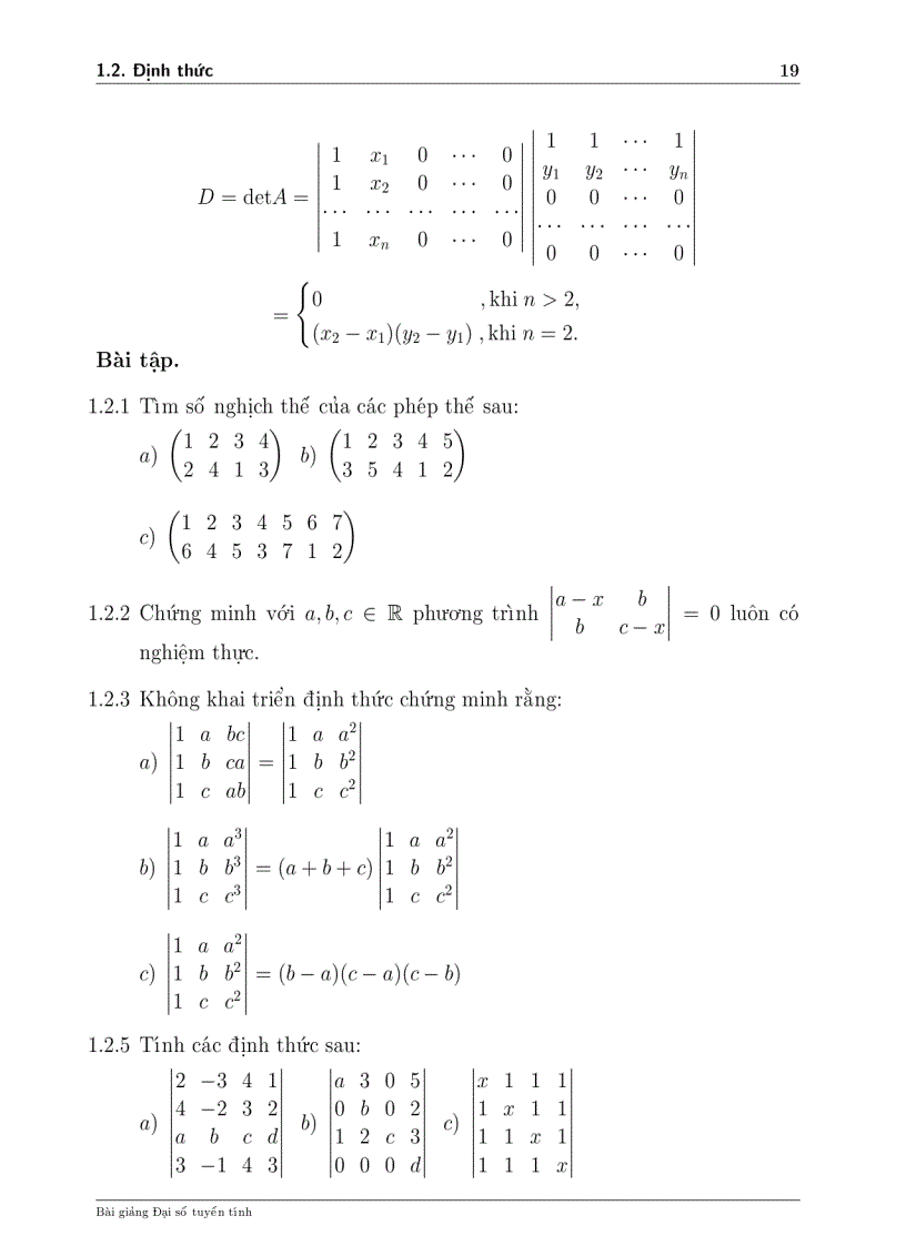 image for page Đại số tuyến tính