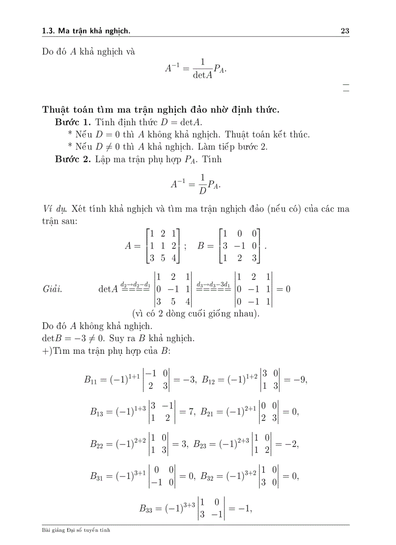image for page Đại số tuyến tính