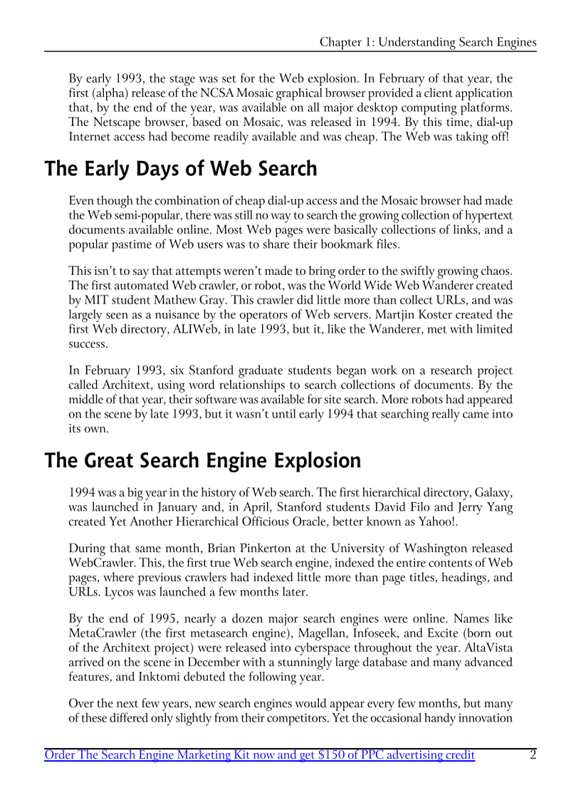 image for page The Search Engine Marketing Kit