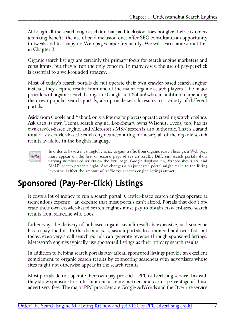 image for page The Search Engine Marketing Kit