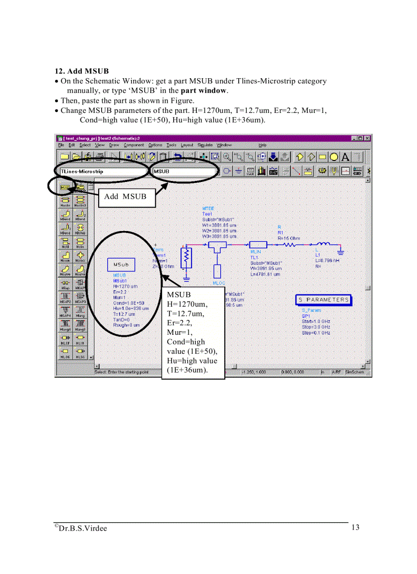 image for page Tutorial for Novices to Agilent s Advanced Design System ADS