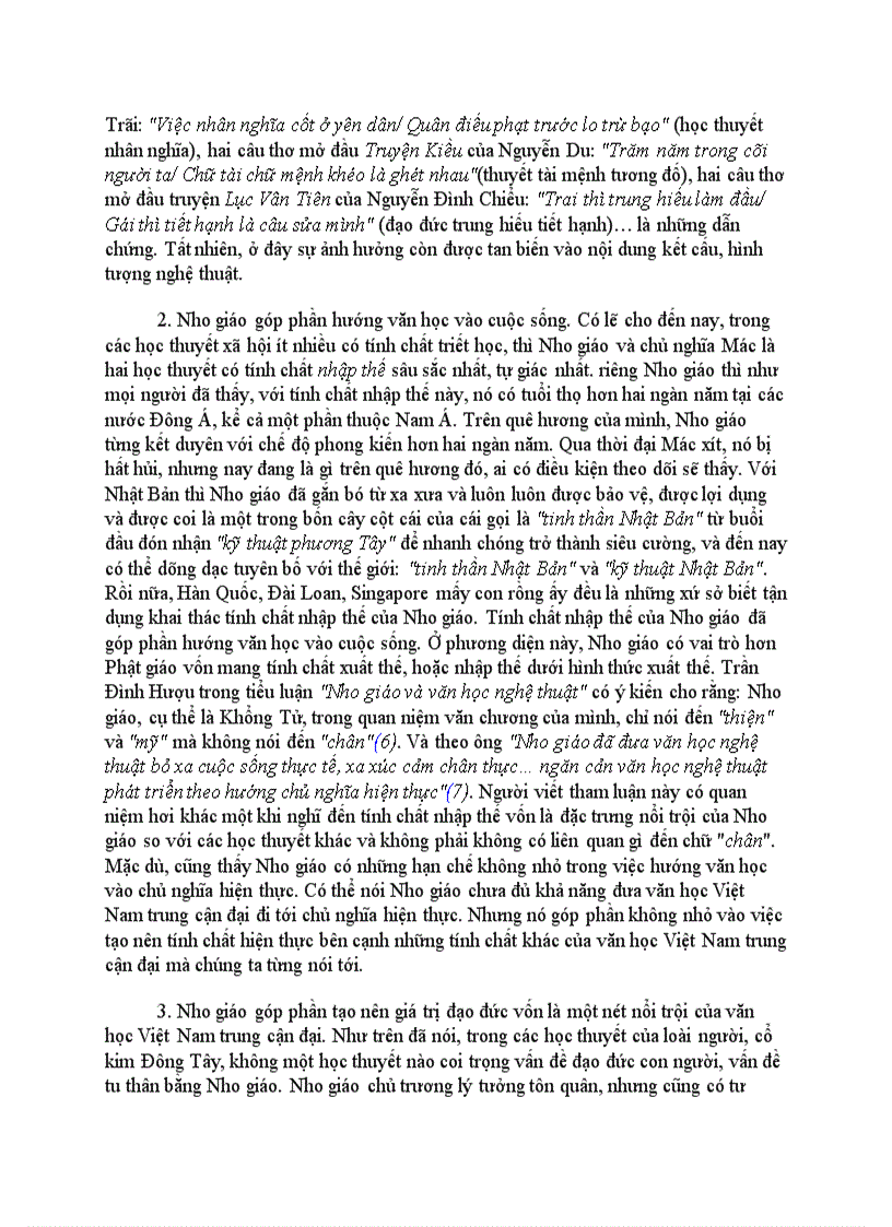 image for page Ảnh hưởng của nho giáo đối với nền văn học việt nam thời trung cận đại GS Nguyễn Đình Chú