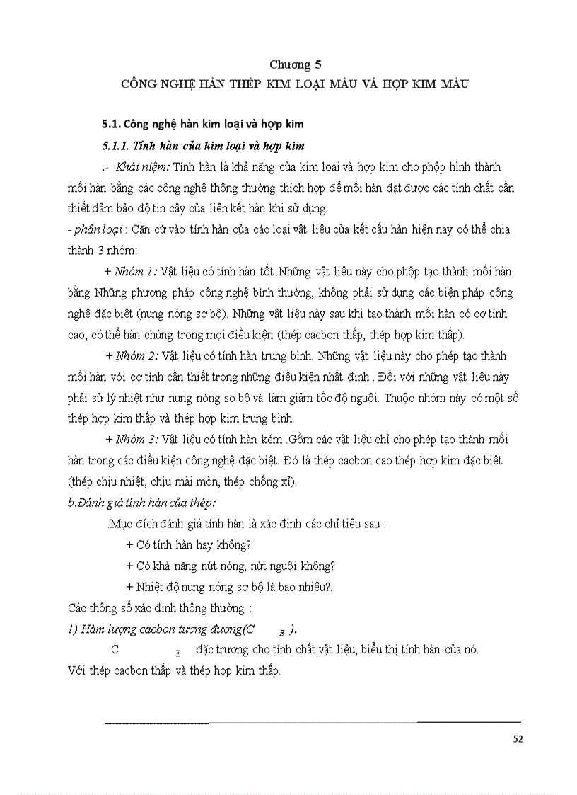 image for page Đề cương bài giảng công nghệ hàn 2003