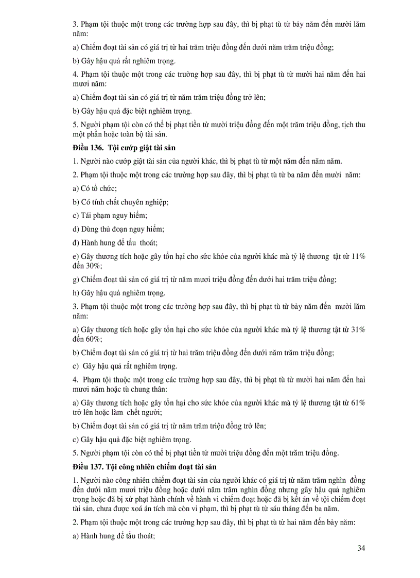 image for page Toàn văn Bộ luật Hình sự Đã được chỉnh sửa bổ sung bởi Luật số 37 2009 QH10 và các văn bản hướng dẫn liên quan