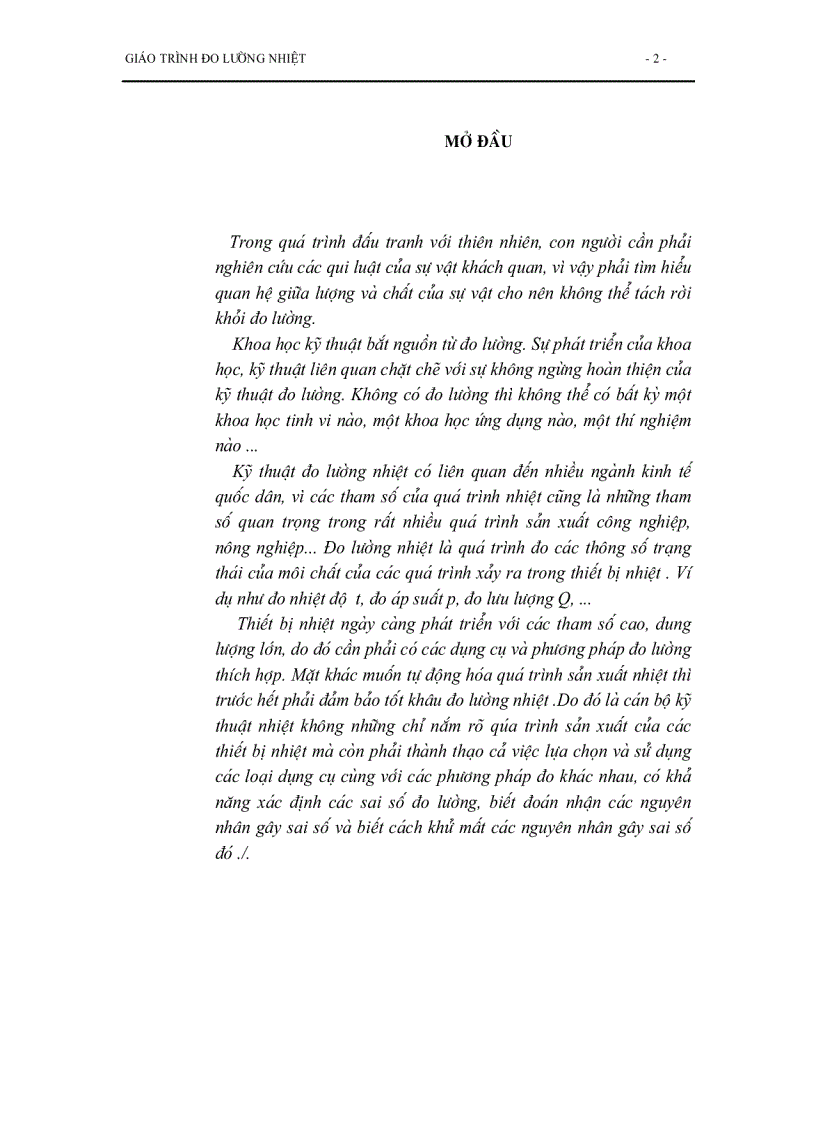 image for page Đo lường nhiệt Giáo trình Slide Đề thi tham khảo GSTS Hoàng Dương Hùng 1