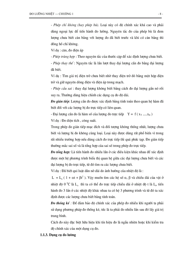 image for page Đo lường nhiệt Giáo trình Slide Đề thi tham khảo GSTS Hoàng Dương Hùng 1