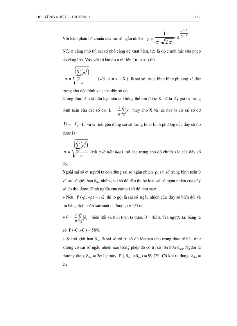 image for page Đo lường nhiệt Giáo trình Slide Đề thi tham khảo GSTS Hoàng Dương Hùng 1