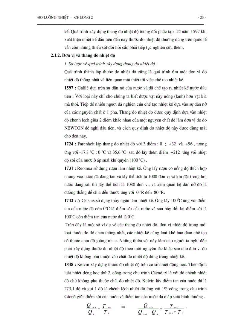 image for page Đo lường nhiệt Giáo trình Slide Đề thi tham khảo GSTS Hoàng Dương Hùng 1