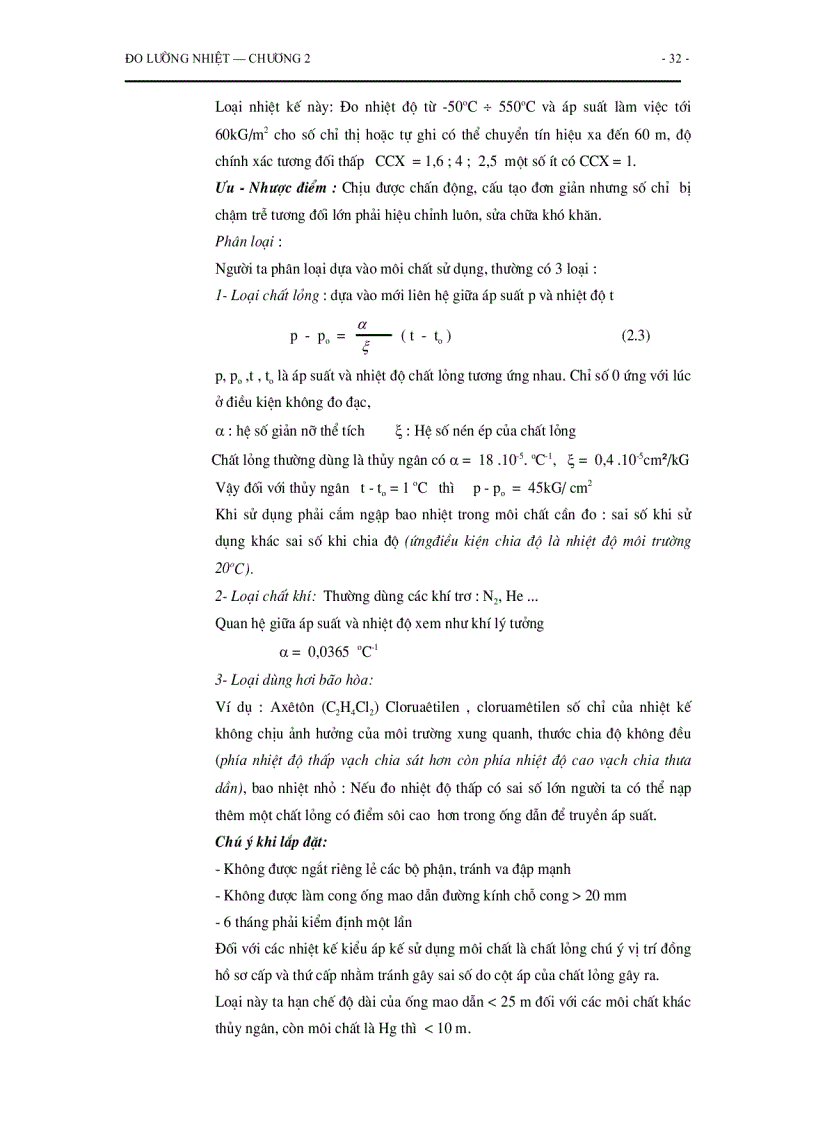 image for page Đo lường nhiệt Giáo trình Slide Đề thi tham khảo GSTS Hoàng Dương Hùng 1