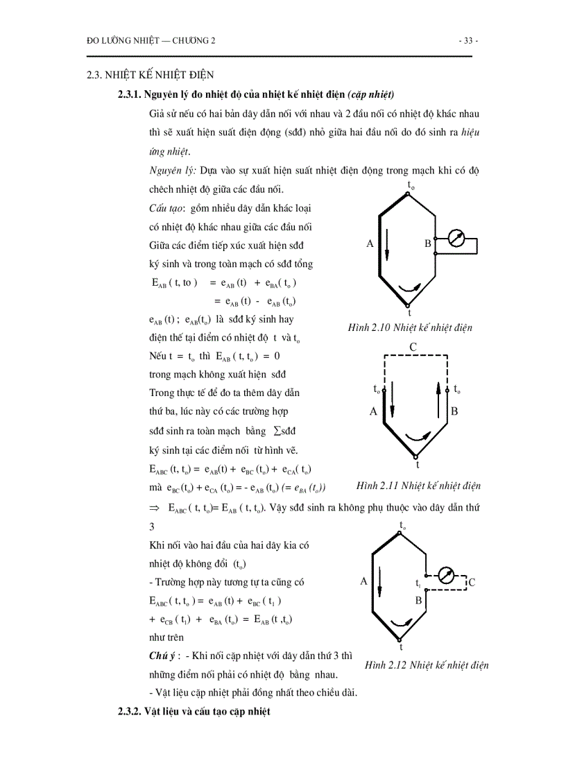 image for page Đo lường nhiệt Giáo trình Slide Đề thi tham khảo GSTS Hoàng Dương Hùng 1