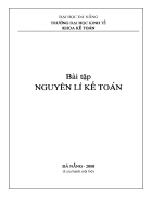 Bài tập nguyên lý kế toán 2