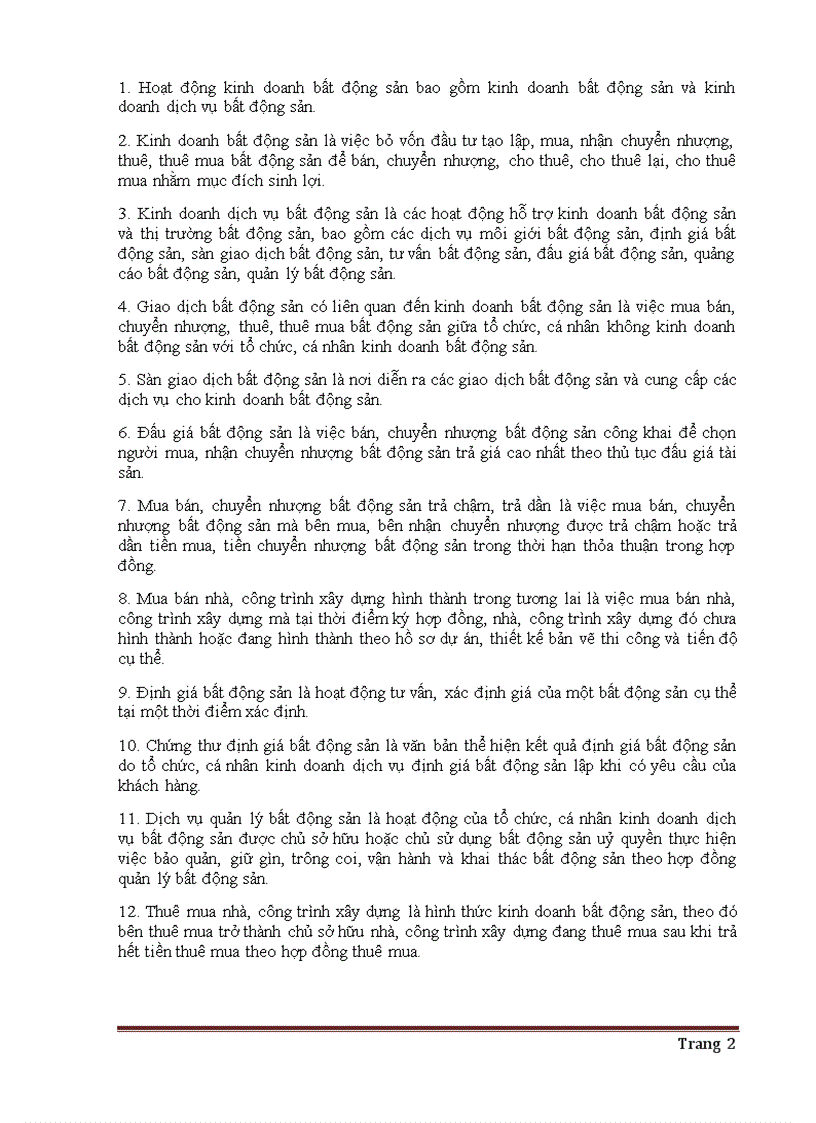 image for page Luật Nghị định về Kinh doanh BĐS