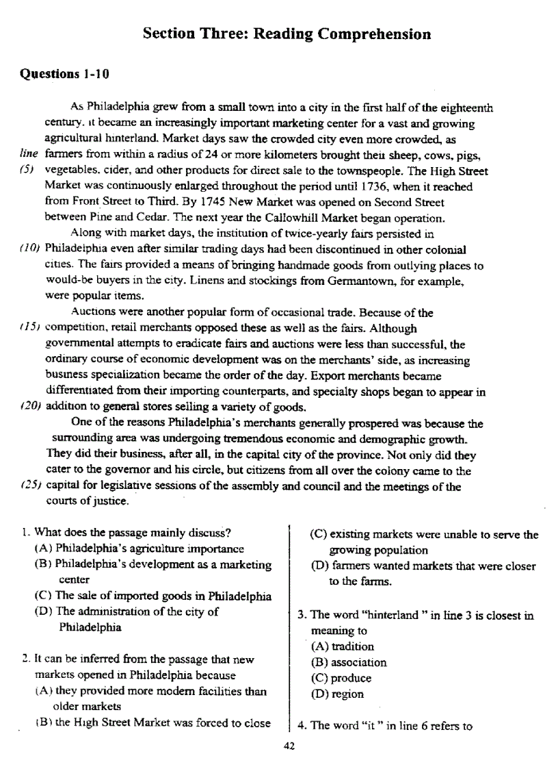 image for page Đề thi toefl năm 2000