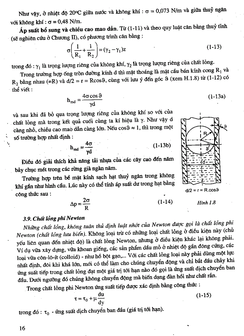 image for page Thủy lực đại cương GS TSKH Trần Văn Đắc Sách scan