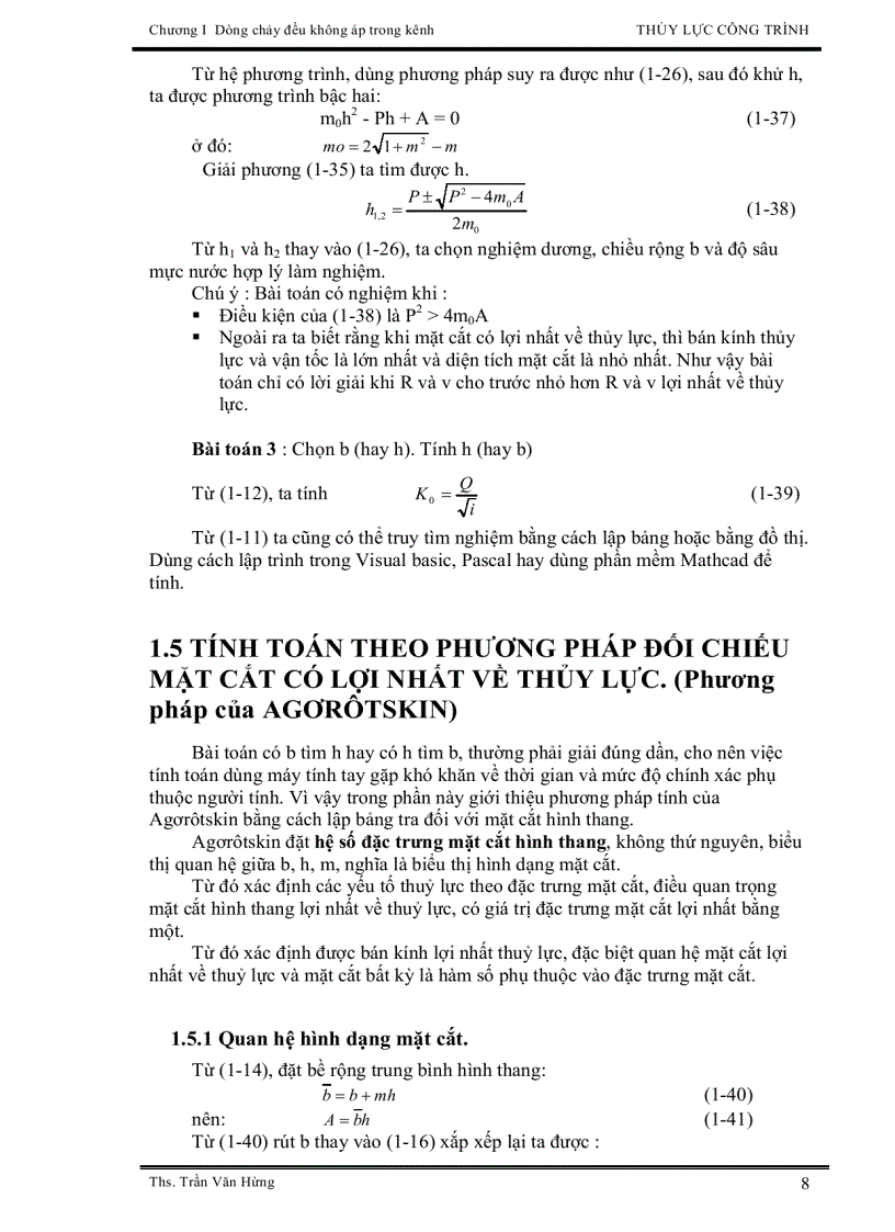 image for page Giáo trình thủy lực công trình