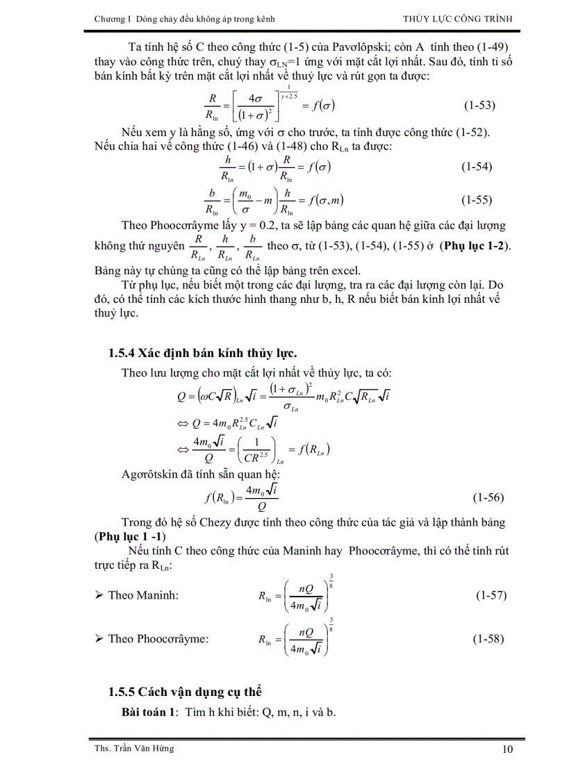 image for page Giáo trình thủy lực công trình