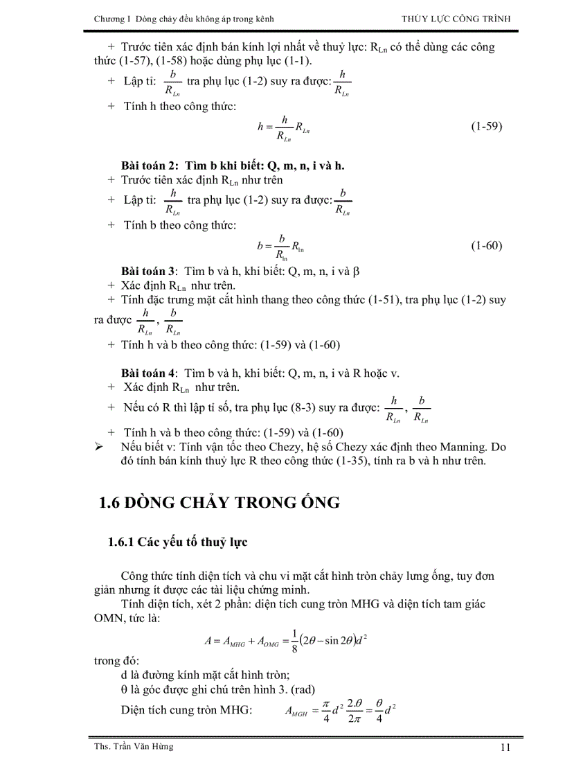 image for page Giáo trình thủy lực công trình