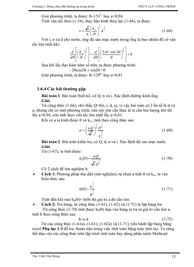 image for page Giáo trình thủy lực công trình