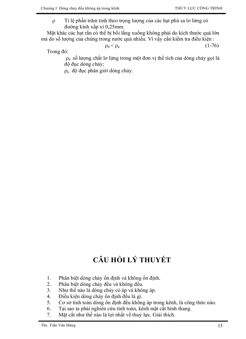 image for page Giáo trình thủy lực công trình