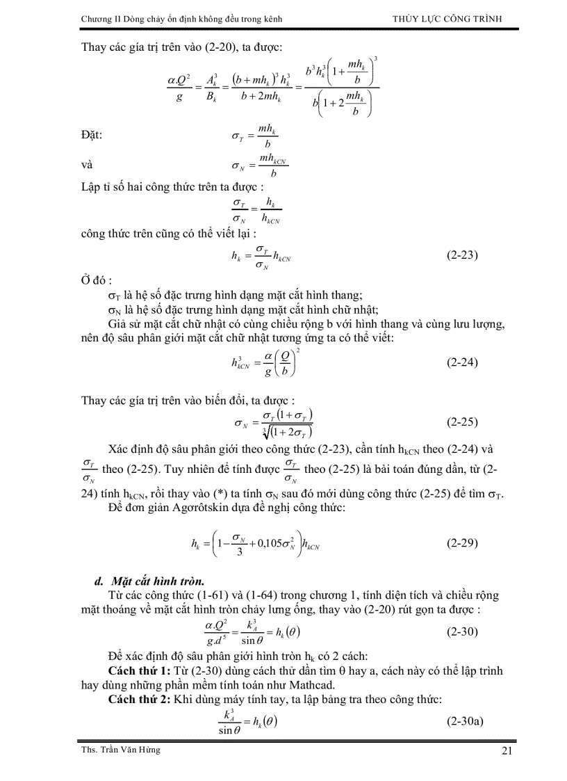 image for page Giáo trình thủy lực công trình