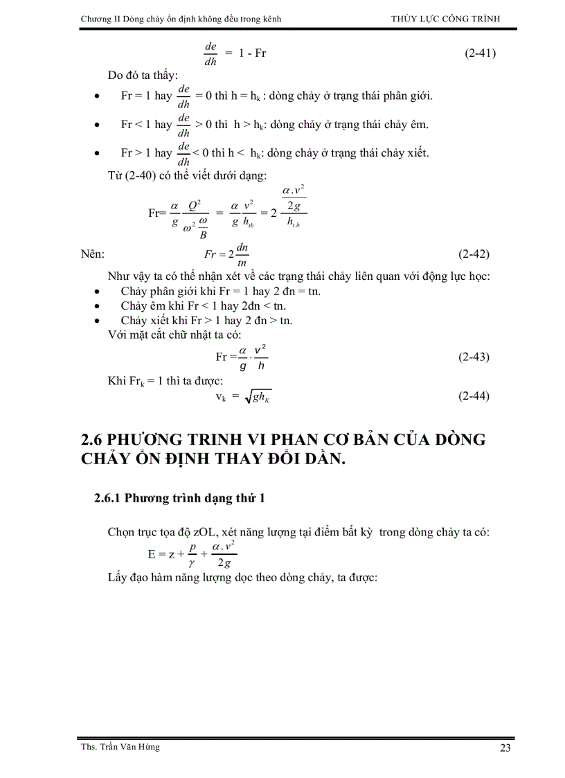 image for page Giáo trình thủy lực công trình