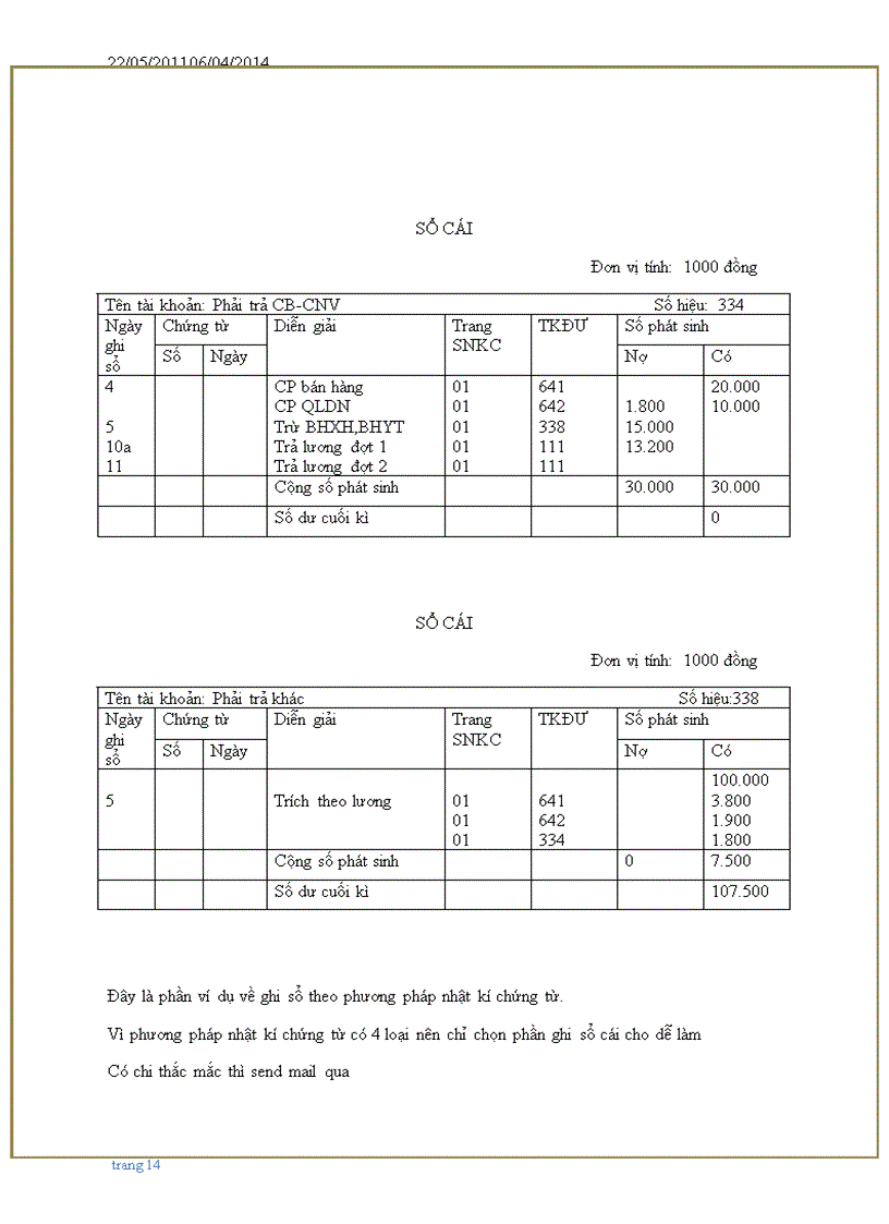 image for page Bài tập nguyên lý kế toán ghi sổ nhật ký chứng từ