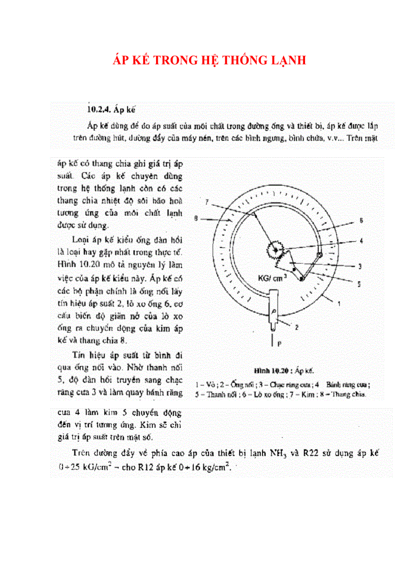 image for page Dụng cụ đo lường trong lò hơi hệ thống lạnh